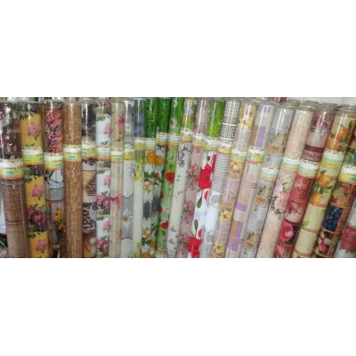 Клеенка на стол в рулоне СИЛИКОН в ассортименте 1.40м/30м Клеенка на стол в рулоне СИЛИКОН в ассортименте 1.40м/30м