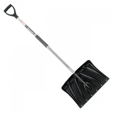 Лопата для уборки снега 460*340мм с Z-образной ручкой 1080 мм INTERTOOL FT-2023 Лопата для уборки снега 460*340мм с Z-образной ручкой 1080 мм INTERTOOL FT-2023