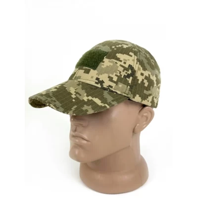 Бейсболка рип-стоп (лип) Светлый пиксель Бейсболка рип-стоп (лип) Светлый пиксель