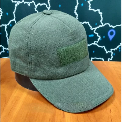 Бейсболка рип-стоп (лип) Олива, размер XL-2XL Бейсболка рип-стоп (лип) Олива, размер XL-2XL