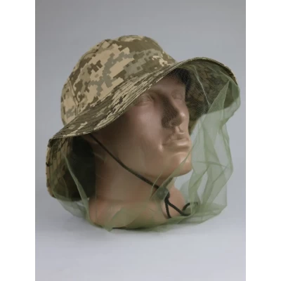 Панама с москиткой рип-стоп Светлый пиксель Панама с москиткой рип-стоп Светлый пиксель