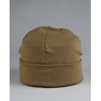 Шапка трикотаж с от. Койот