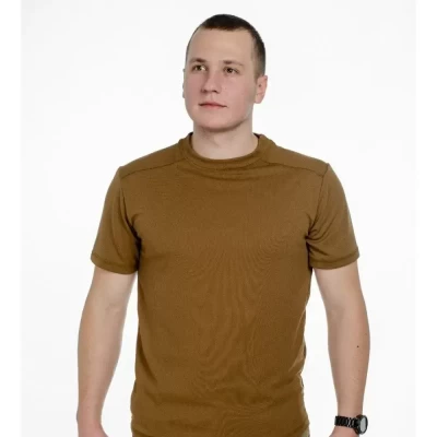 Футболка Cool-Max прямая Койот, размеры 44-60 Футболка Cool-Max прямая Койот, размеры 44-60