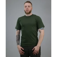 Футболка хб Олива, размеры 40-62