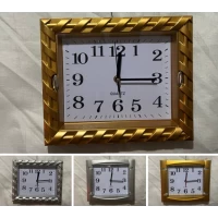 Часы настенные 23*26 см 2 расцветки, 2 формы