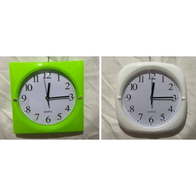 Часы настенные 20 см, 2 формы и 2 расцветки