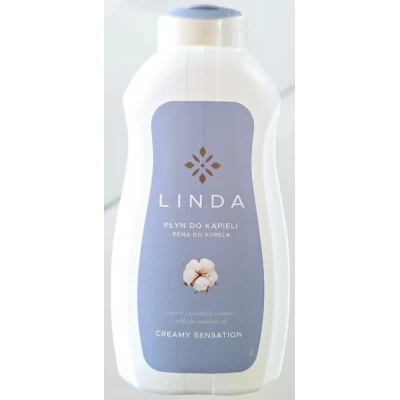 Гель для душа Linda Нежный крем 1300мл