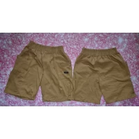 Детские шорты Горчица (кулир) 1290 размеры 36-42