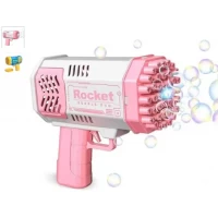Детский пистолет для мыльных пузырей Rocket Bubble Gun