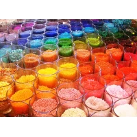 Бисер 100 грамм МЕЛКИЙ 12/0 Deluxe набор всех цветов 141шт