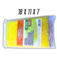 Губка автомобильная поролоновая Экстра пена 18х11х7см