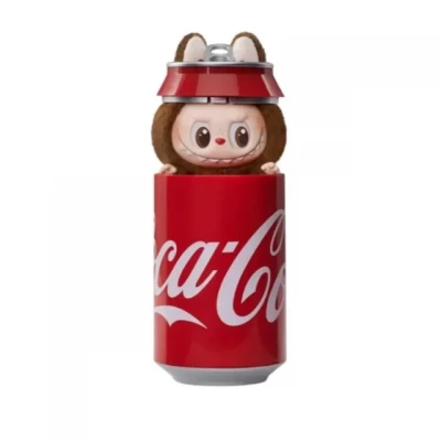 Игрушка фигурка-брелок Labubu Coca-Cola