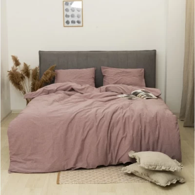 Комплект постельного белья Евро Viluta Wash 80 хлопок 100%