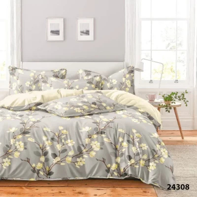 Комплект постельного белья Евро ранфорс VILUTA 24308