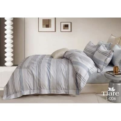 Комплект постельного белья сатин Двойной Viluta Tiare Deluxe 006 Комплект постельного белья сатин Двойной Viluta Tiare Deluxe 006