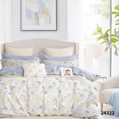 Комплект постельного белья Евро ранфорс VILUTA 24322