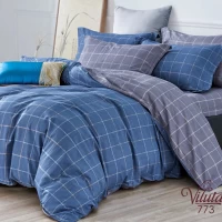 Комплект постельного белья Двойной Viluta Сатин Twill 773