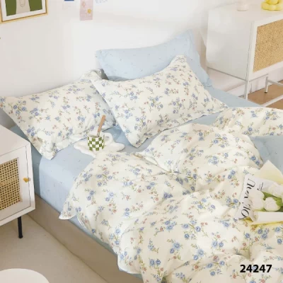 Комплект постельного белья Евро ранфорс VILUTA 24247
