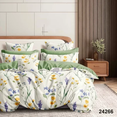 Комплект постельного белья Евро ранфорс VILUTA 24266