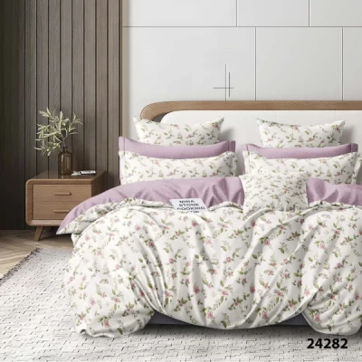 Комплект постельного белья Евро ранфорс VILUTA 24282