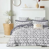 Комплект постельного белья Евро ранфорс VILUTA 24311