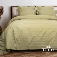 Комплект постельного белья Двойной ранфорс VILUTA 87 Satin Stripe