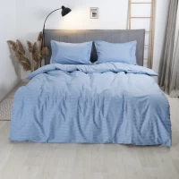 Комплект постельного белья Двойной ранфорс VILUTA 88 Satin Stripe