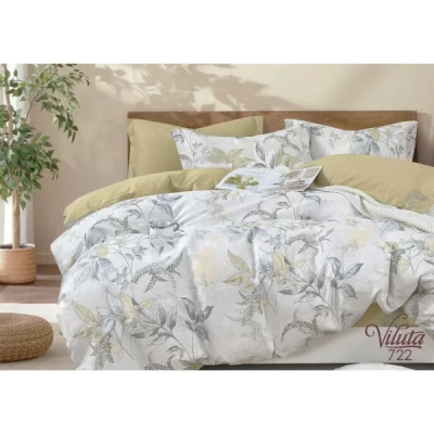 Комплект постельного белья Евро Viluta Сатин Twill 722 Комплект постельного белья Евро Viluta Сатин Twill 722