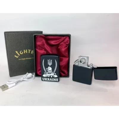 Электрическая зажигалка USB с изображением козака ⚡ HL-476-1