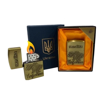 Зажигалка газовая Украина (Обычное пламя 