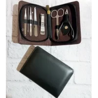 Маникюрный набор 8 инструментов для маникюра и педикюра 71048-3 Коричневый