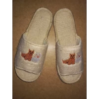 Тапки войлочные женские р:39-41 толщина подошвы 10мм	