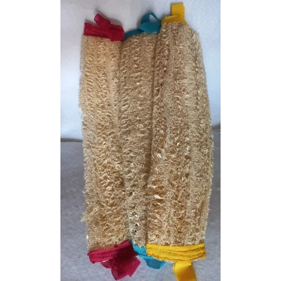 Мочалка из люфы (пористая), грубая. 45см