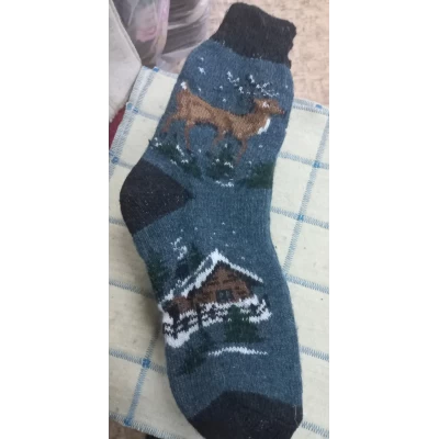 Носки женские 100% шерсть(ангора) размер 23-25, в ассортименте