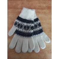 Перчатки женские из ангоры (100% шерсть) размер M-XL, в ассортименте