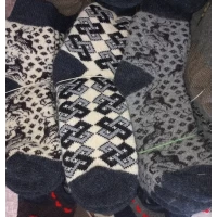 Носки мужские шерстяные, теплые (100%шерсть) размер 23-25