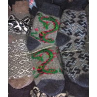 Шерстяные носки из ангоры (100% шерсть)