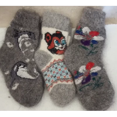 Носки подросток 18-20см пуховые 100%пух (коза), размеры 16-18;20-22 Носки подросток 18-20см пуховые 100%пух (коза), размеры 16-18;20-22