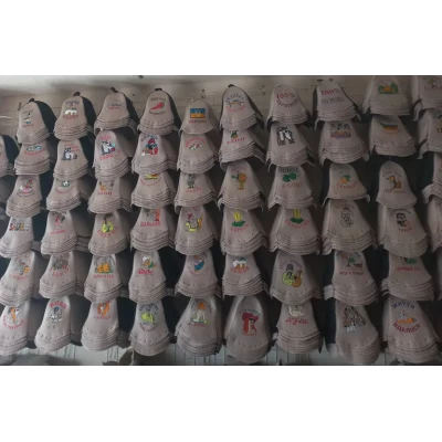 Шапка для бани, бани, сауны. Искусственный войлок, гипоаллергенный