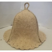 Шапка для бани, сауны, Натуральный войлок (валяная)