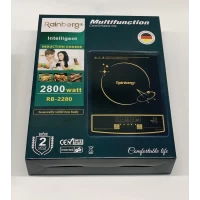 Плита настольная индукционная одноконфорная RB-2280 (стеклокерамика, 2800w)