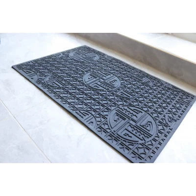 Коврик придверный 3535 Африка резиновый 40*60