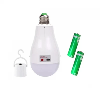 Лампочка с аккумулятором 2x18650 разъем micro usb 5v BL fa3830/RB-P921 30w Лампочка с аккумулятором 2x18650 разъем micro usb 5v BL fa3830/RB-P921 30w