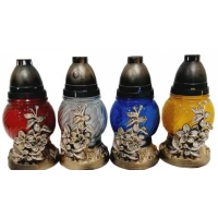 Лампадка стеклянная на 24 часа "Цвет яблони"