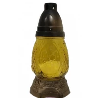 Лампадка стеклянная на 18 часов "Весенняя"