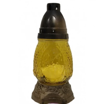 Лампадка стеклянная на 18 часов "Весенняя"