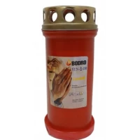 Лампадка масляная на 42 часа "Молитва"