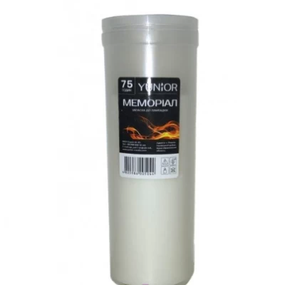 Запаска парафиновая для лампадок на 75 часов в пластмассовой тубе