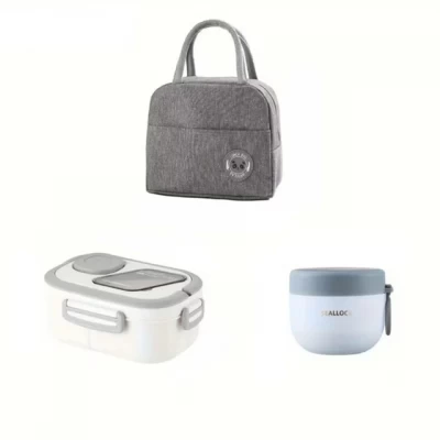 Набор Ланч бокс с чашей и термосумкой