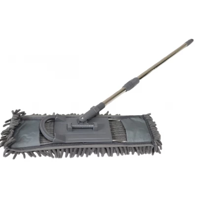 Швабра для пола "Педаль" хром